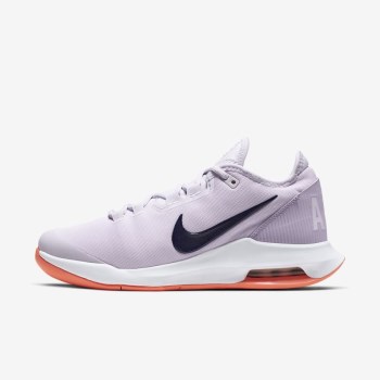 Nike Court Air Max Wildcard - Női Teniszcipő - Lila/Világos Mangó/Lila/Lila